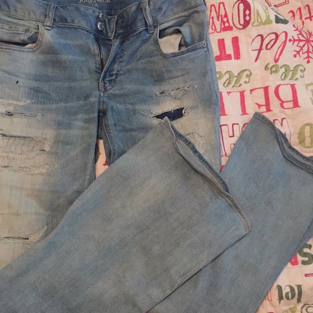 American Eagle Light washed, Bell Bottom Jeans